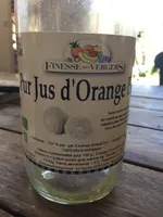 Pur jus d’orange bio