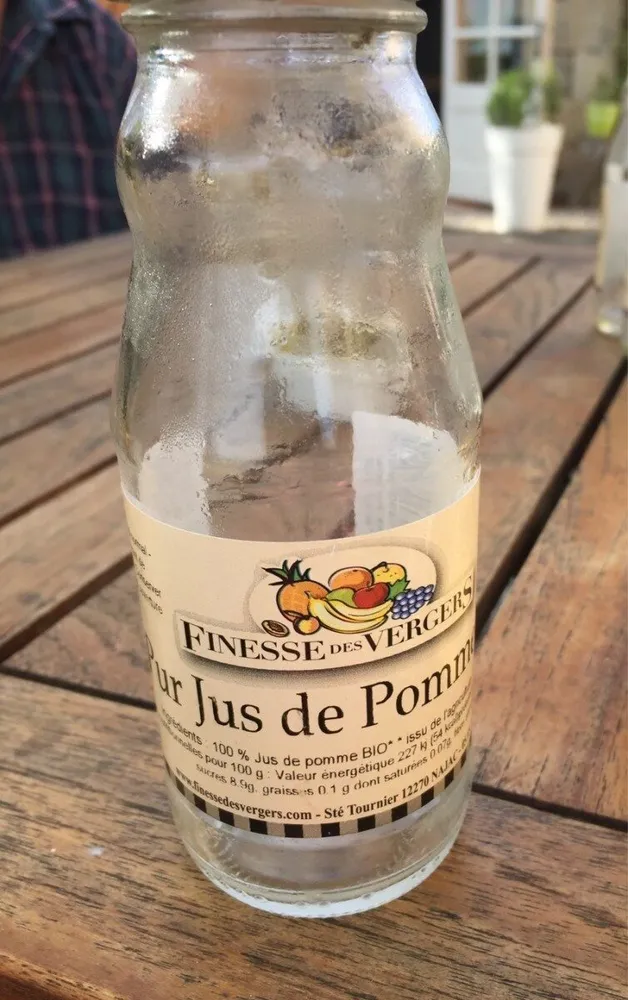 Pur jus de pomme bio