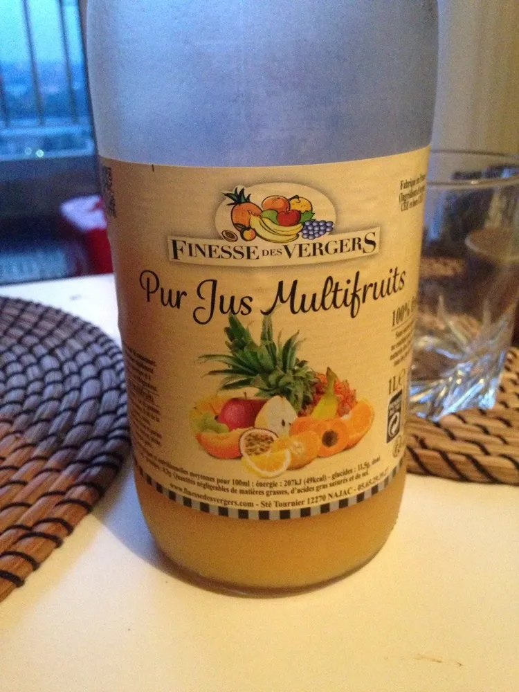 Pur jus multifruit