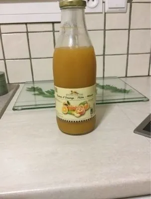 Nectar d’orange pêche abricot