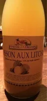 Boisson aux litchis et goyave