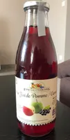 Pur jus de pomme cassis