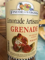 Limonade artisanale saveur grenade