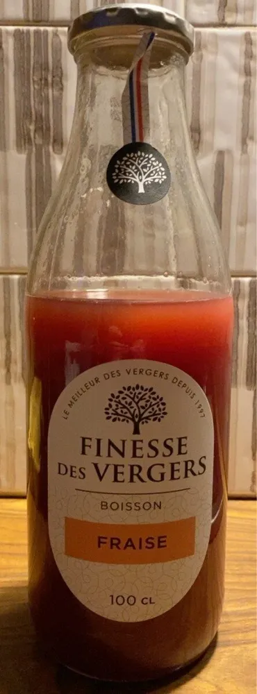 Boisson fraise