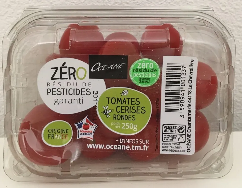 Tomates cerises rondes