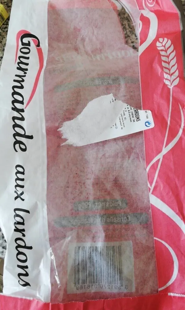Gourmande aux lardons