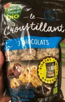 Le croustillant 3 chocolats