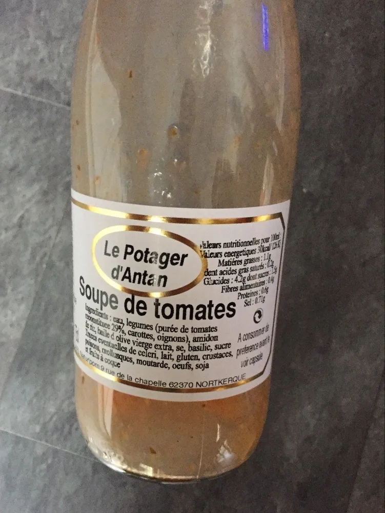 Soupe de tomates