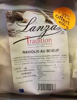 Lanza raviolis au boeuf