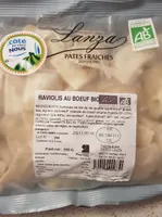 Raviolis au boeuf bio