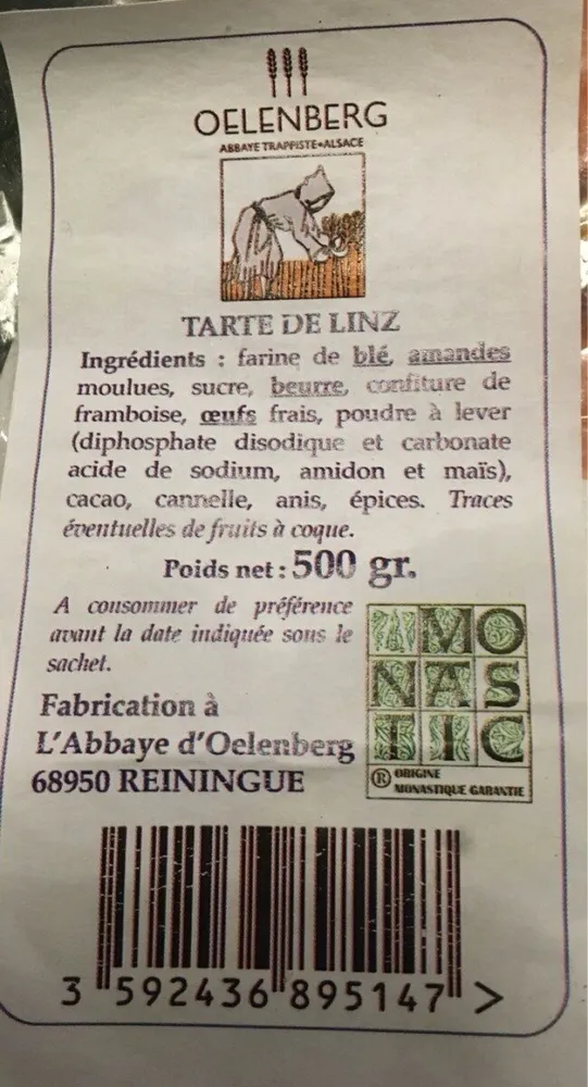 Tarte de Linz