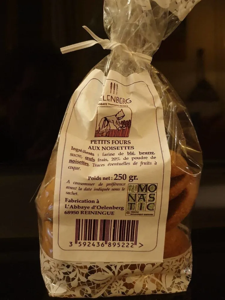 Petits fours aux noisettes