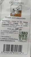 Tuiles aux amandes