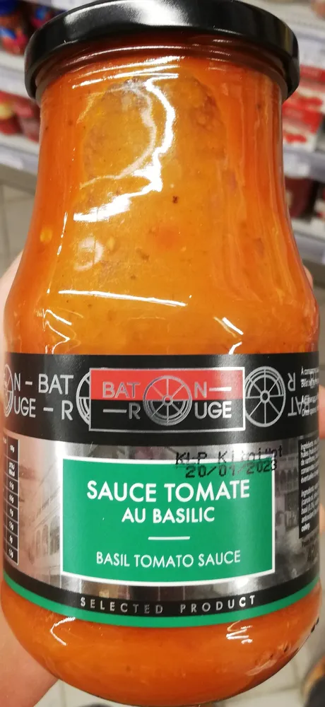 Sauce tomate au basilic