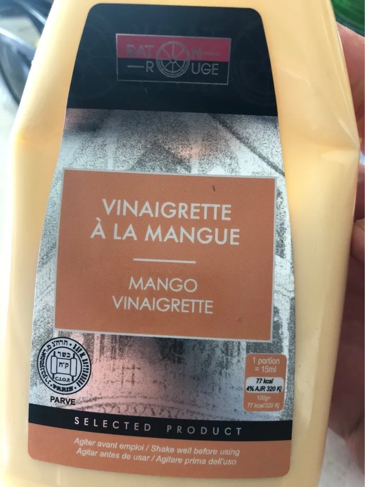 Vinaigrette à la mangue