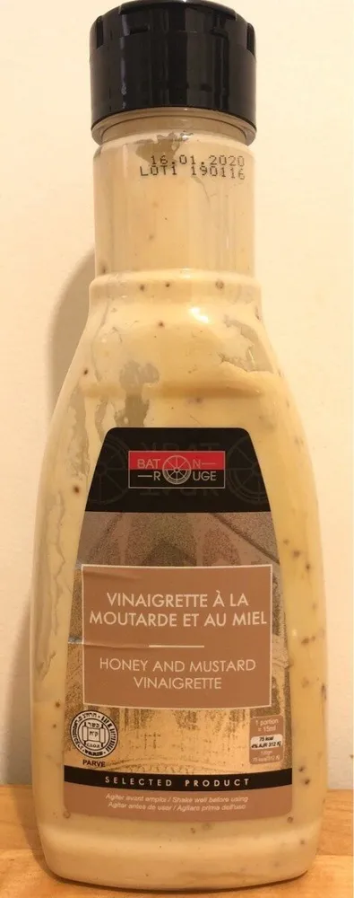 Vinaigrette à la moutarde et au miel