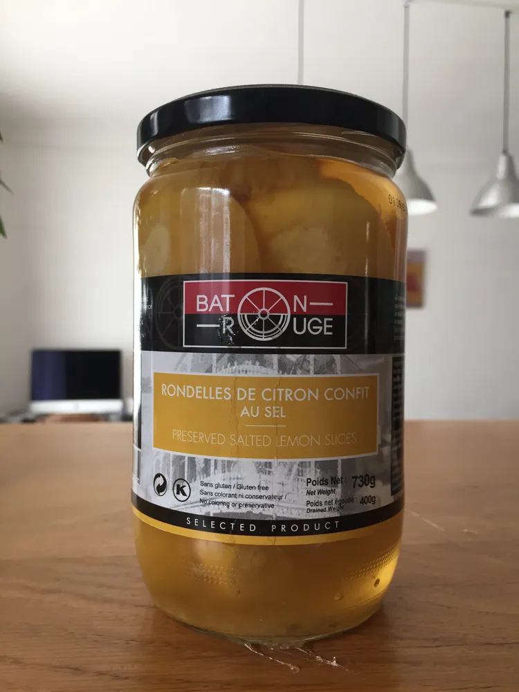 rondelles de citron confit