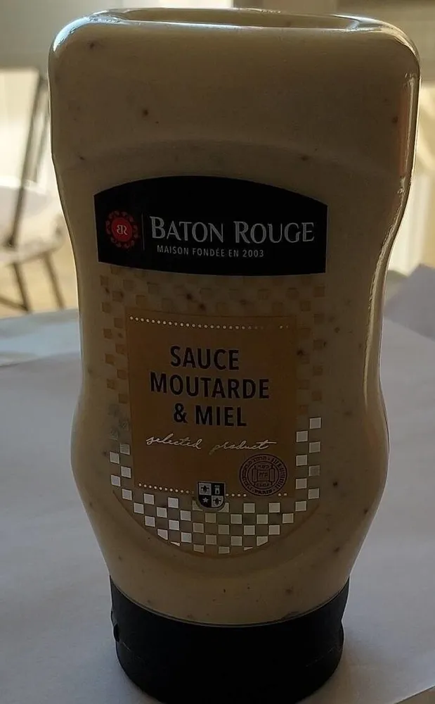 Sauce moutarde et miel