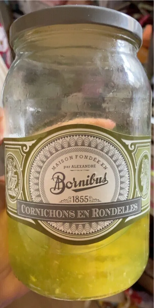 Cornichons en rondelles