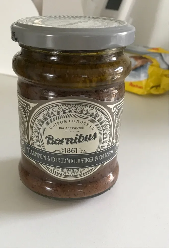 Tartinade d'olives noires