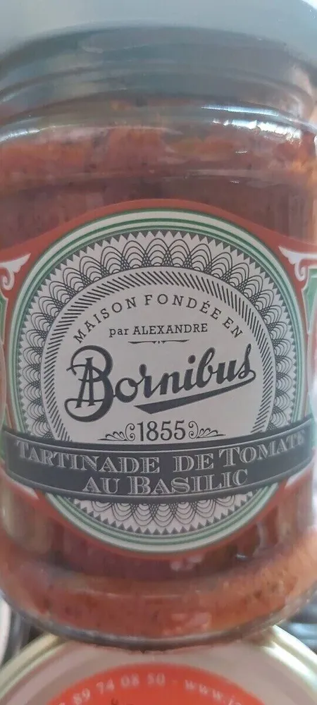 Tartinade de tomate au basilic