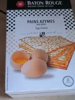 Pains azymes