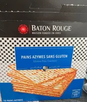 Pain azymes sans gluten