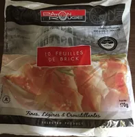 10 feuilles de brick