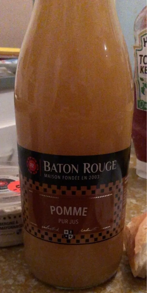 Jus de pomme pur jus