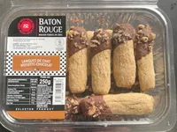 Langues de chat chocolat-noisettes