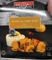 Poulet au curry & riz