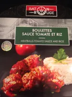 Boulettes sauce tomate et riz