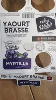 Yaourt brassé myrtille