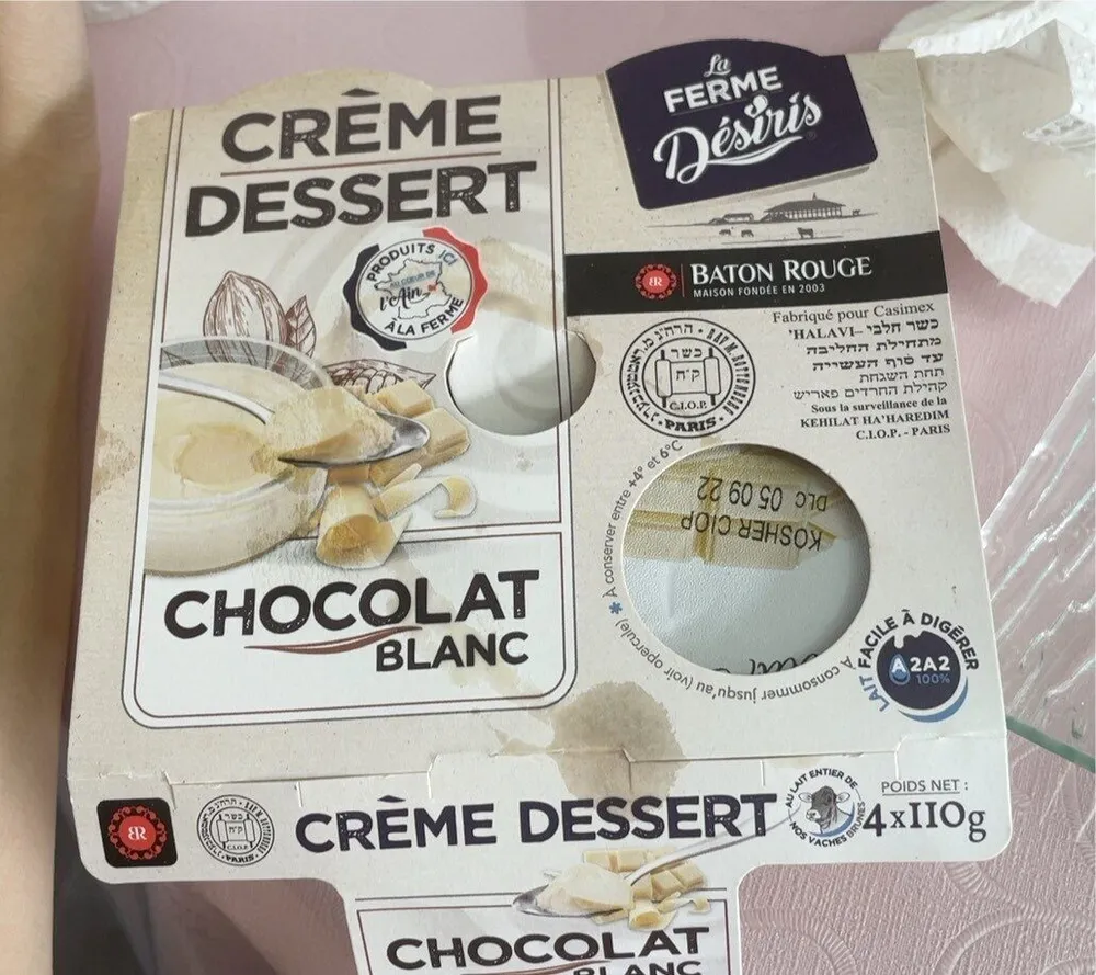 Creme dessert
