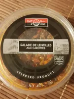 Salade de lentilles aux carottes