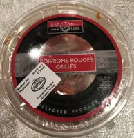 Poivrons rouges grilles