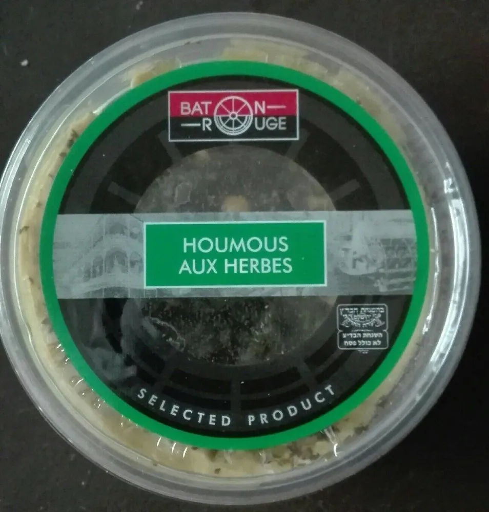 Houmous aux herbes