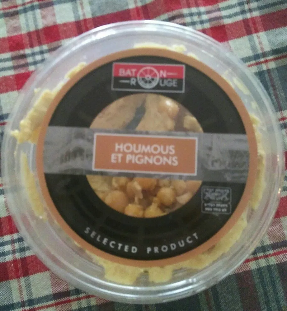 Houmous et pignons