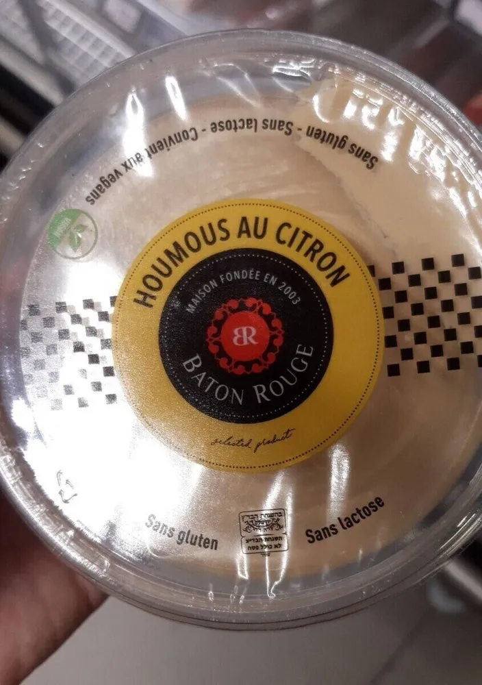 Houmous au citron