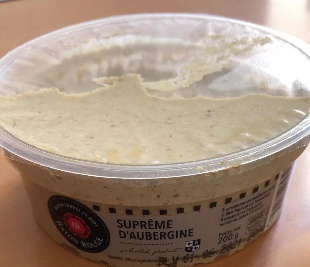 Suprême d’aubergine