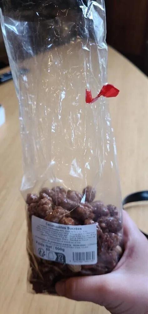 Cacahouètes sucrée