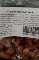 Cacahuète sucrée