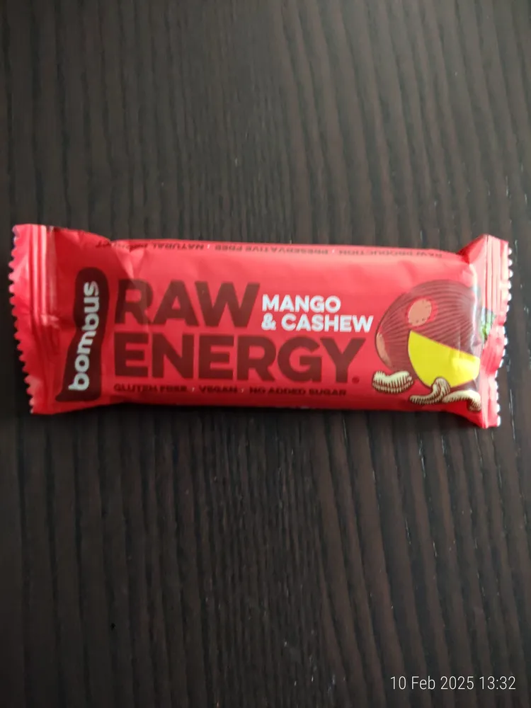 RAW ENERGY MANGO & CASHEW