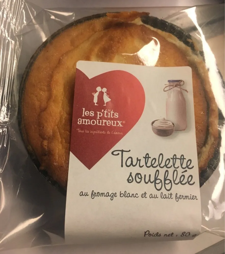 Tartelette soufflée au fromage blanc et au lait fermier