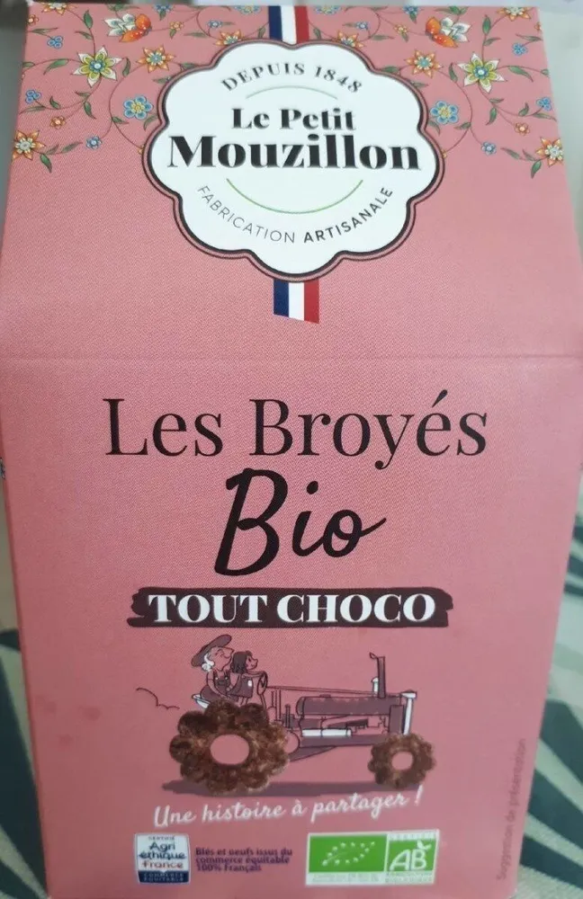Les broyés Bio Tout Choco