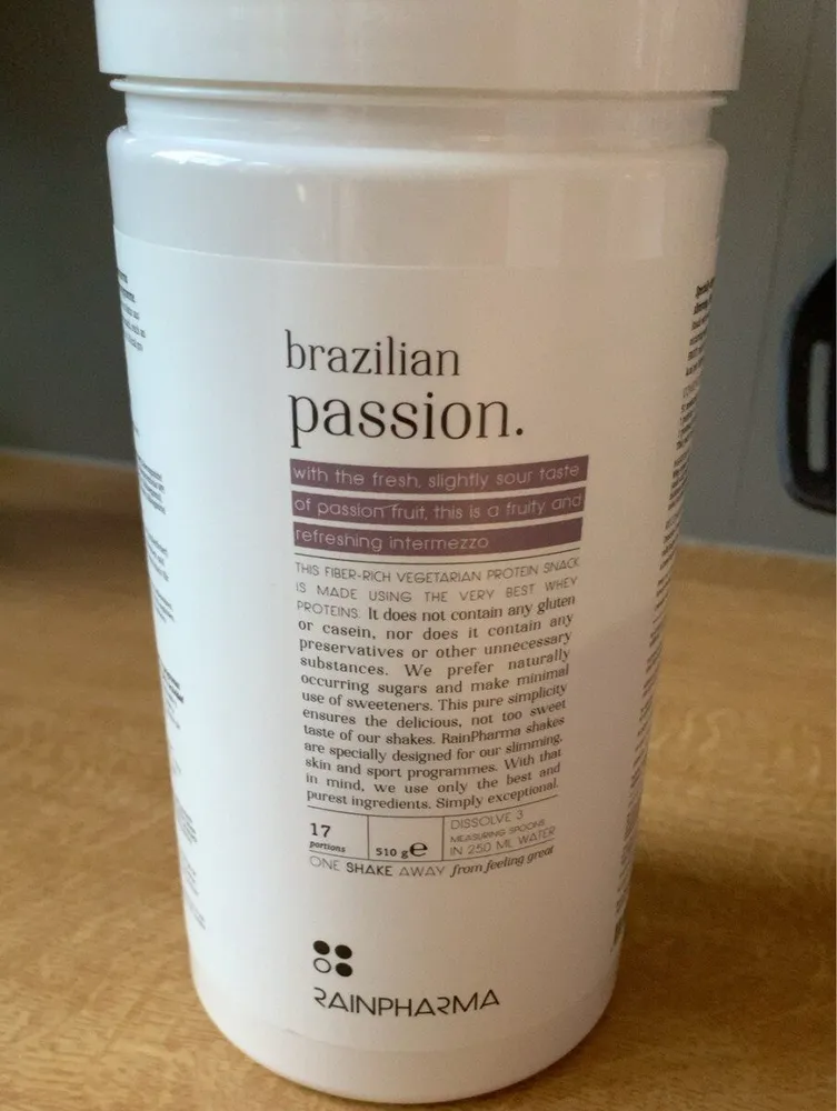 Brazilian passion shake