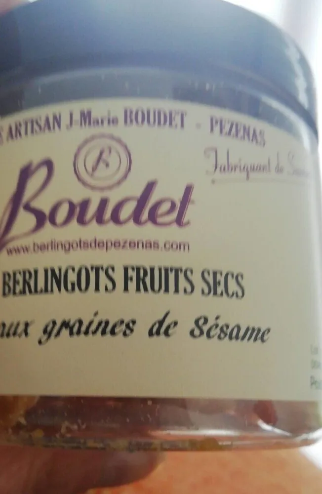 Berlingots fruits secs