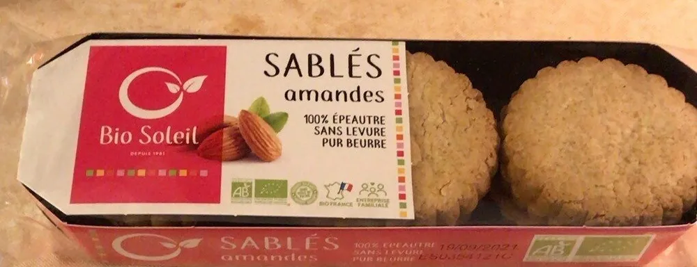 Sablés amandes