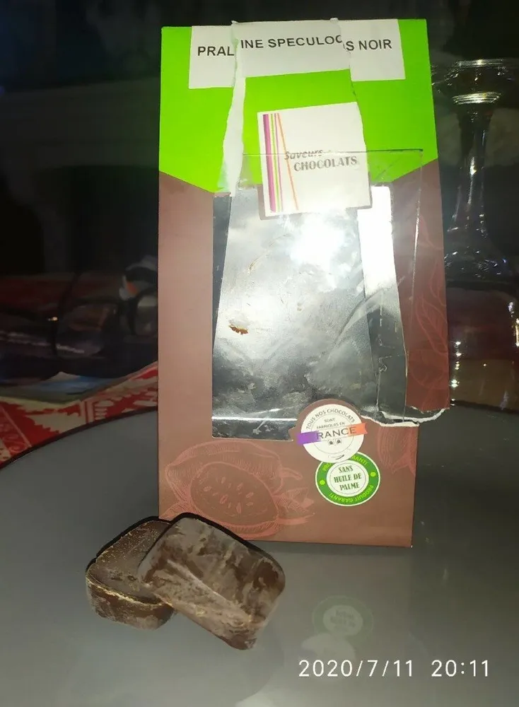 Pralin Spéculoos Noir