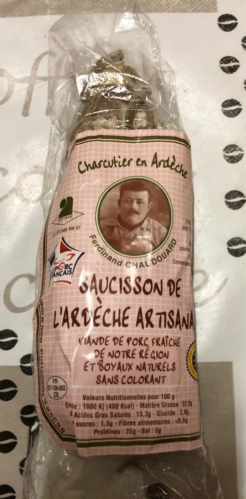 Saucisson de l'Ardèche Artisanal
